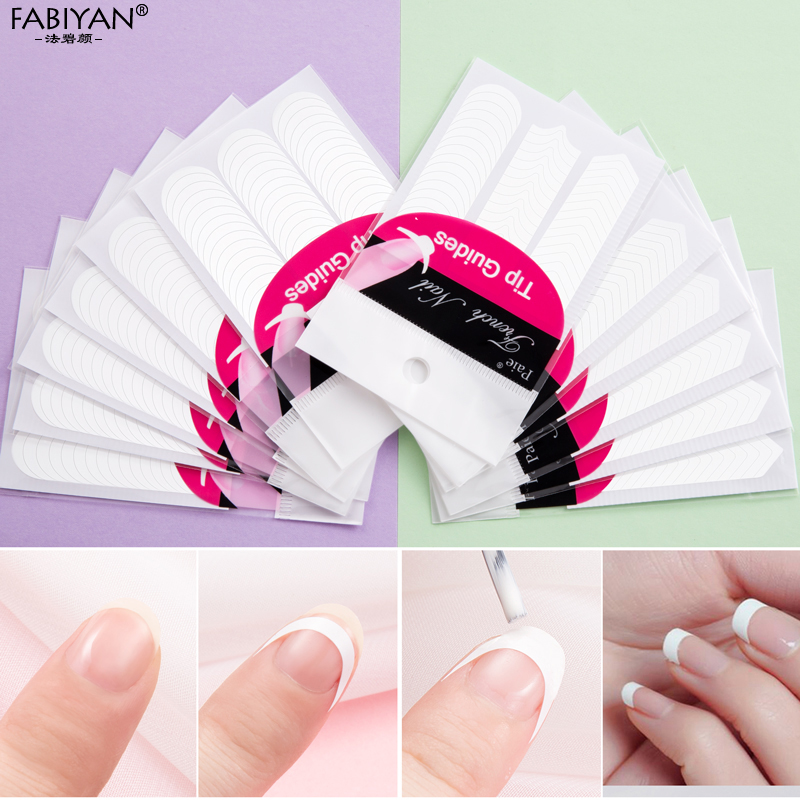 Lot 10 Packs Form Guide Sticke - Nail Art Xl recension och pris