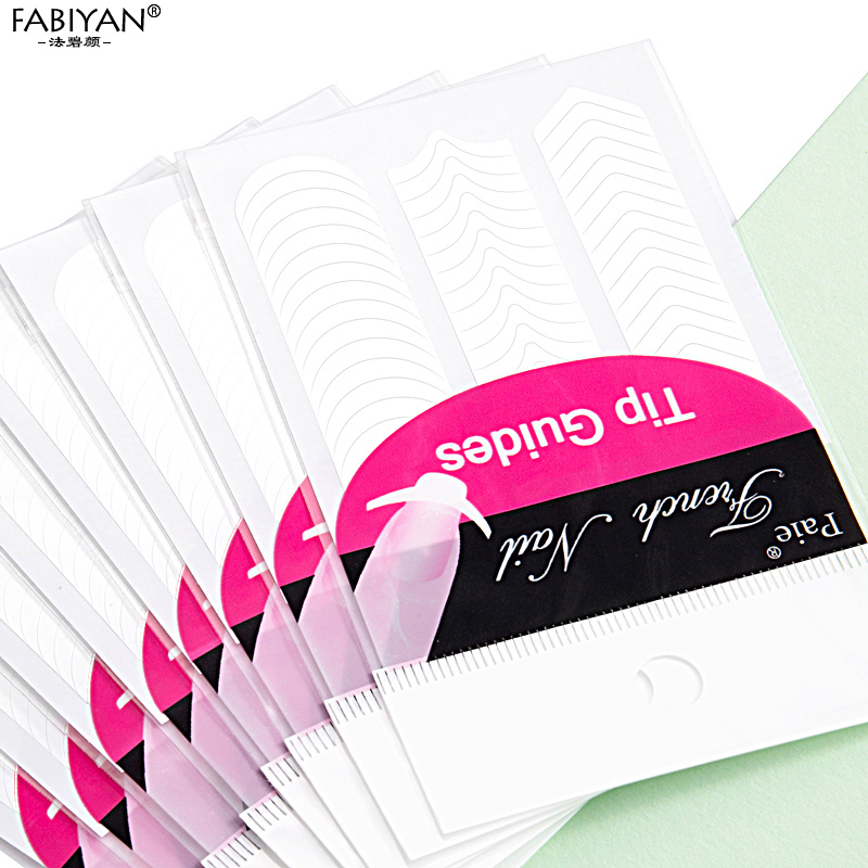 Lot 10 Packs Form Guide Sticke - Nail Art Xl recension och pris