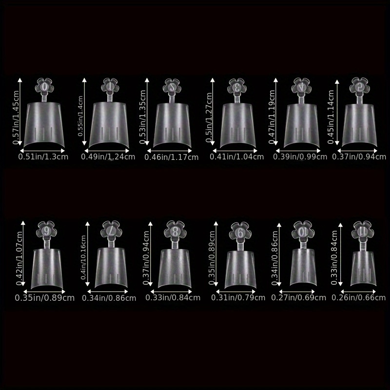 Medium Square Nail Art False N - Nail Art Xl recension och pris