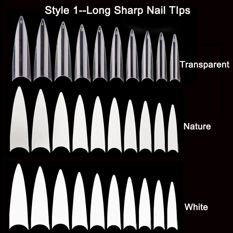 500/600 Pcs/Bag Professional X - Nail Art Xl recension och pris
