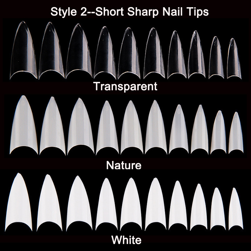 500/600 Pcs/Bag Professional X - Nail Art Xl recension och pris