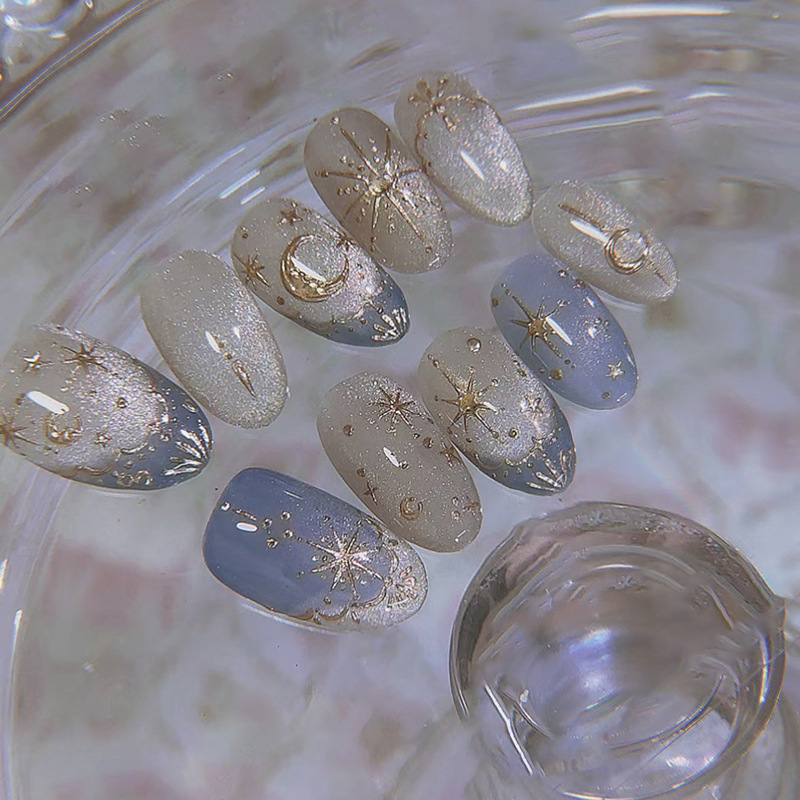 24pcs Gilded Starlight Stick o - Nail Art Glitter recension och pris