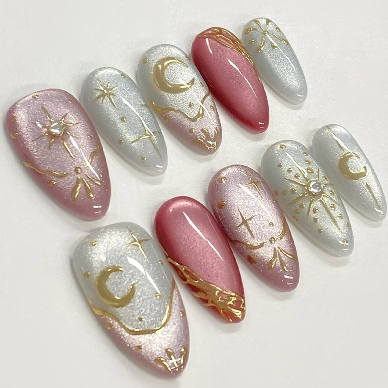 24pcs Gilded Starlight Stick o - Nail Art Glitter recension och pris