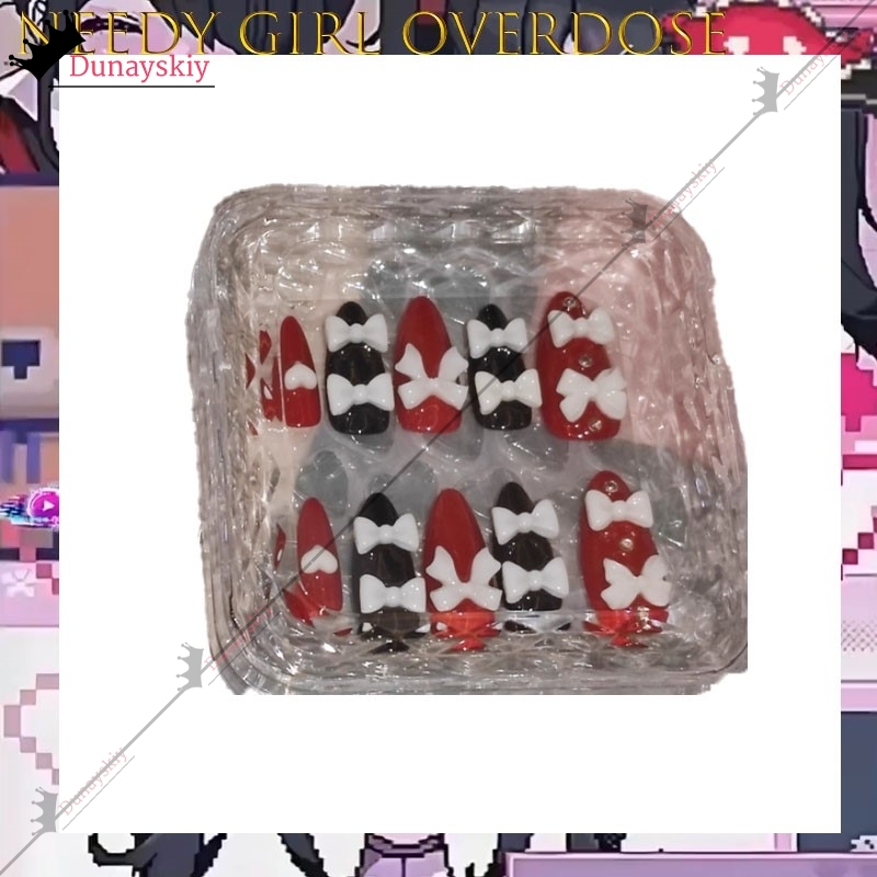 YiNuo*/Needy Girl Overdose Jir - Nail Art Press On recension och pris