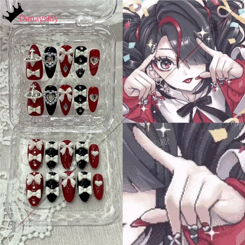 YiNuo*/Needy Girl Overdose Jir - Nail Art Press On recension och pris
