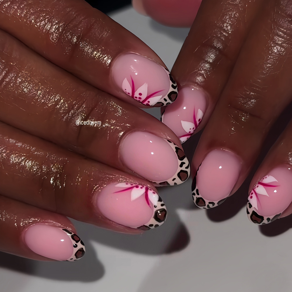 Short long fake nails for wome - Nail Art Glitter recension och pris