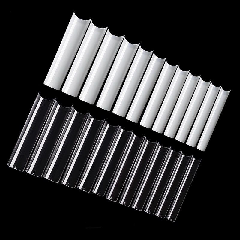 500 Pcs Long Square No C Curve - Nail Art Xl recension och pris