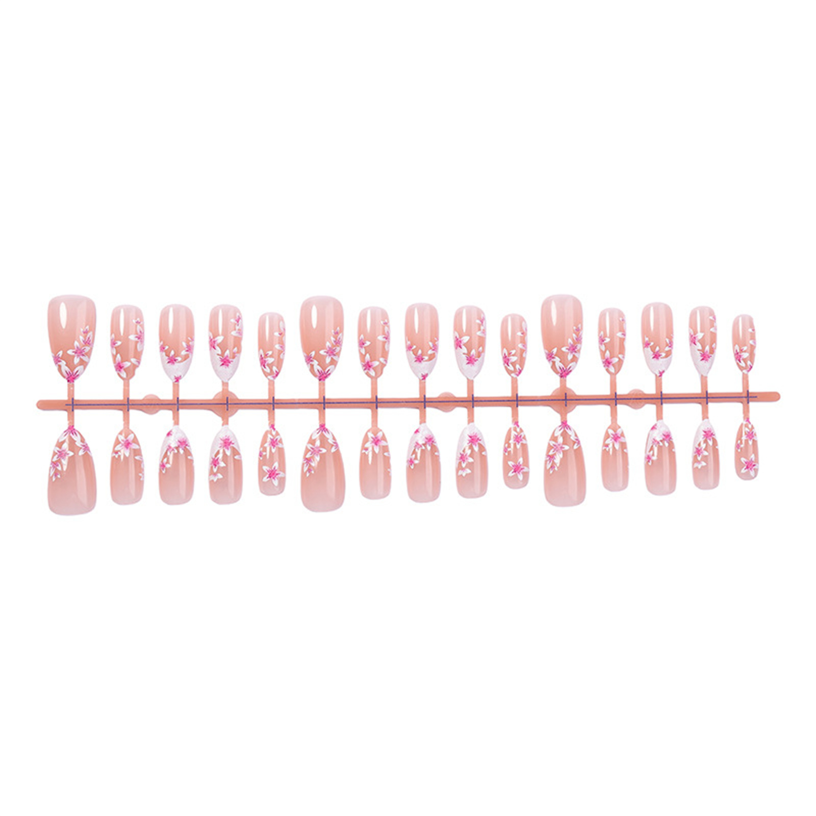 30pcs Press On Nails Sakura Gr - Nail Art Press On recension och pris