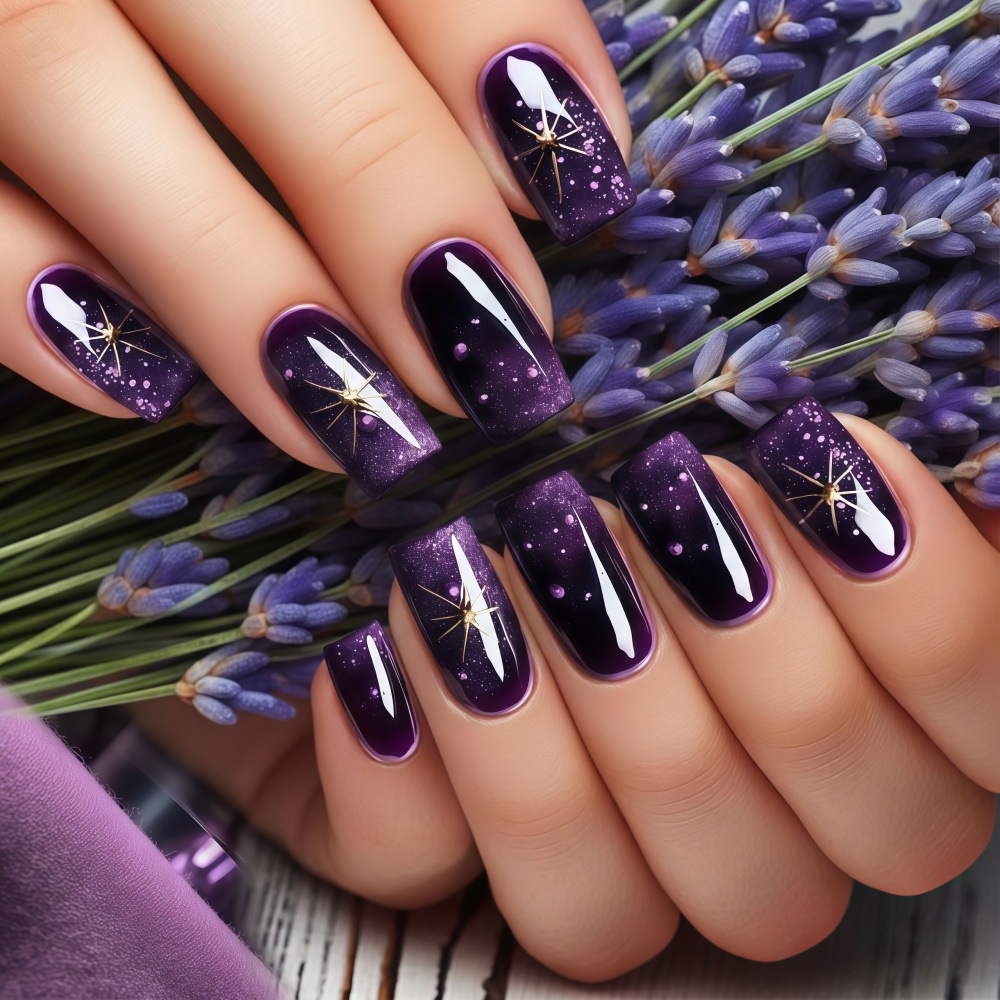 Short Medium fake nails gradie - Nail Art Press On recension och pris