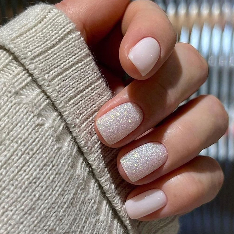 24ps/set Short Fake Nails for  - Nail Art French Nails recension och pris