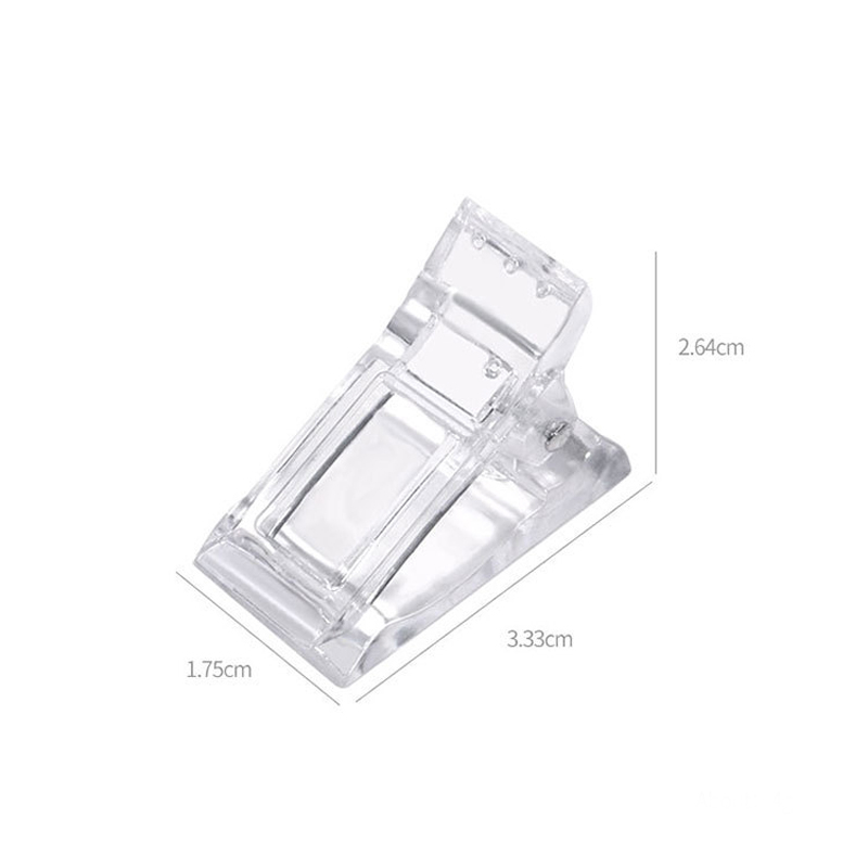 Acrylic Nail Clip Transparent  - Nail Art Xl recension och pris
