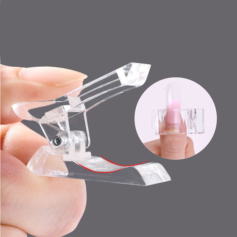 Acrylic Nail Clip Transparent  - Nail Art Xl recension och pris