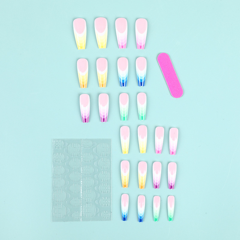 Short Medium fake nails for wo - Nail Art Press On recension och pris
