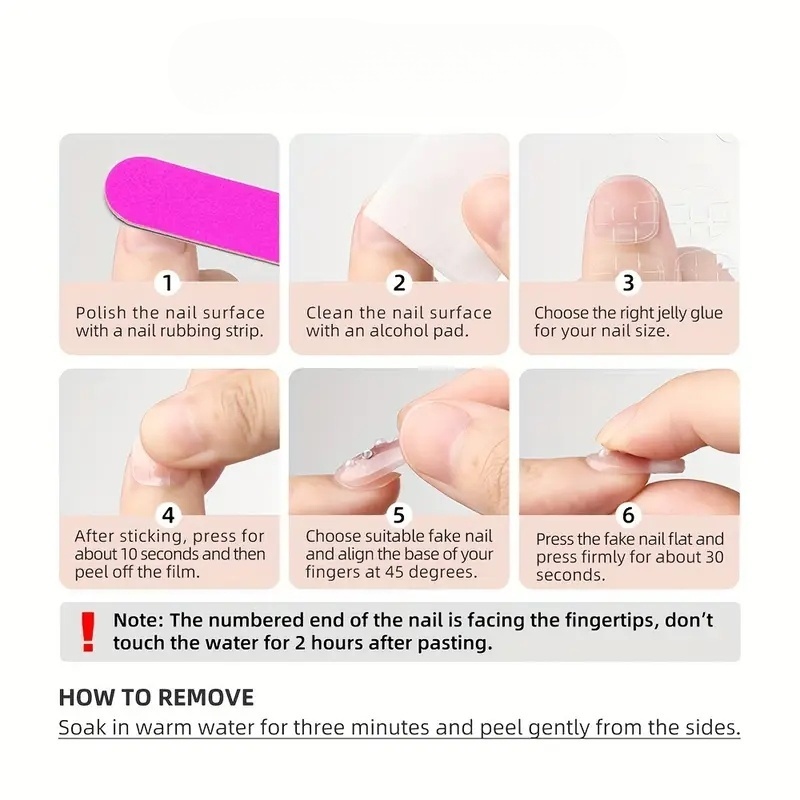 10pcs Pure Hand Pressed Short  - Nail Art Glitter recension och pris